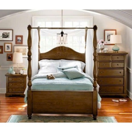 Carlyle Rustic : Giường Ngủ Châu Âu , King Size